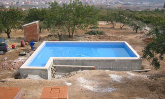 Pool Deck Construction